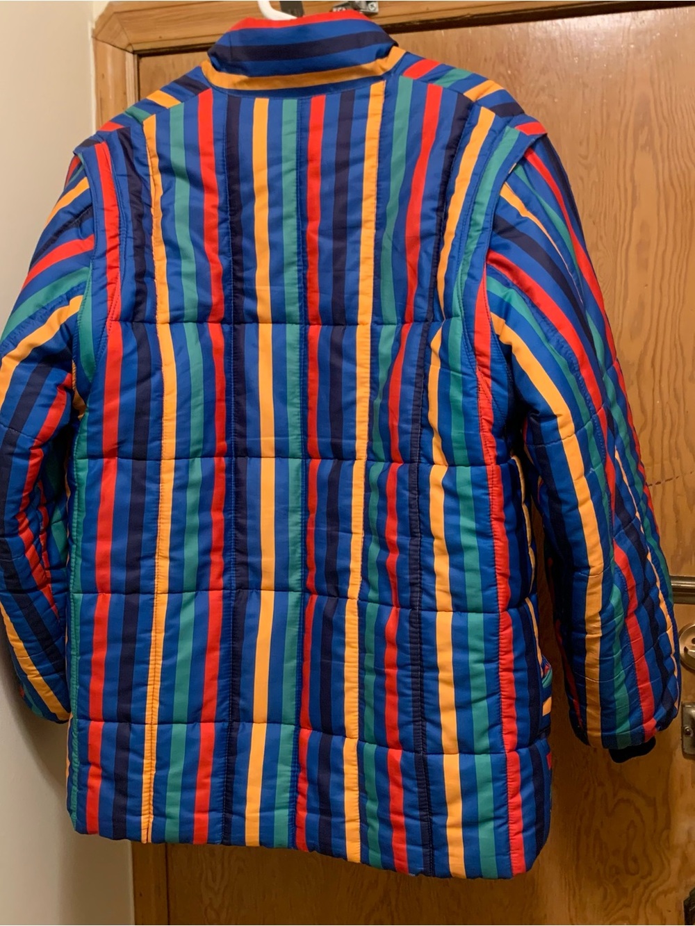 Vintage Colour Block Reversible Jacket - Picture 6 of 10